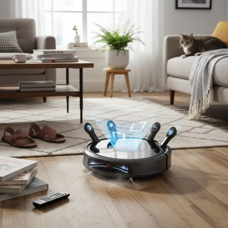 Robots ménagers : comment fonctionnent les capteurs intelligents