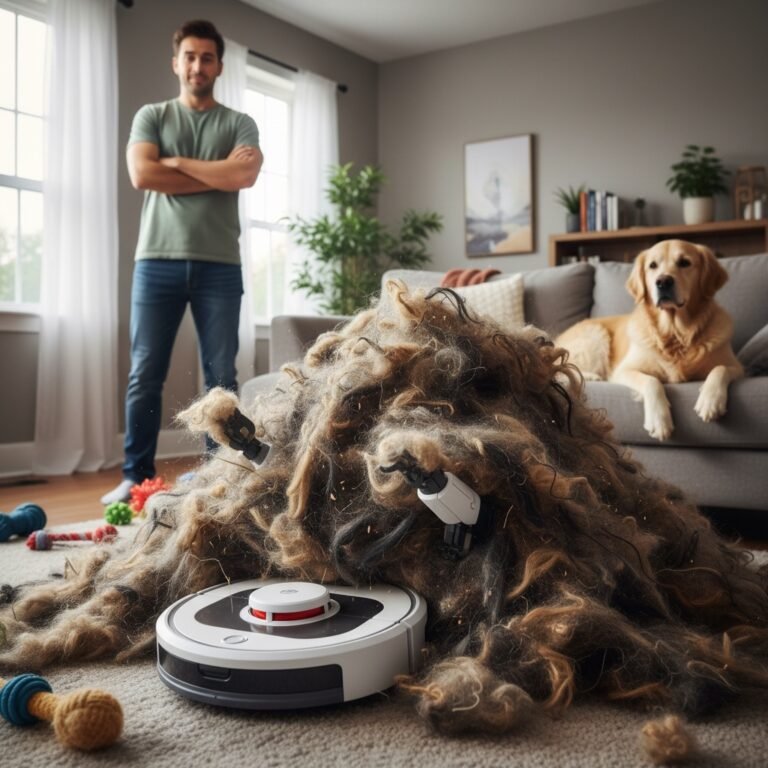 Pourquoi Les Robots Ménagers Ont-Ils Du Mal Avec Les Poils D’Animaux