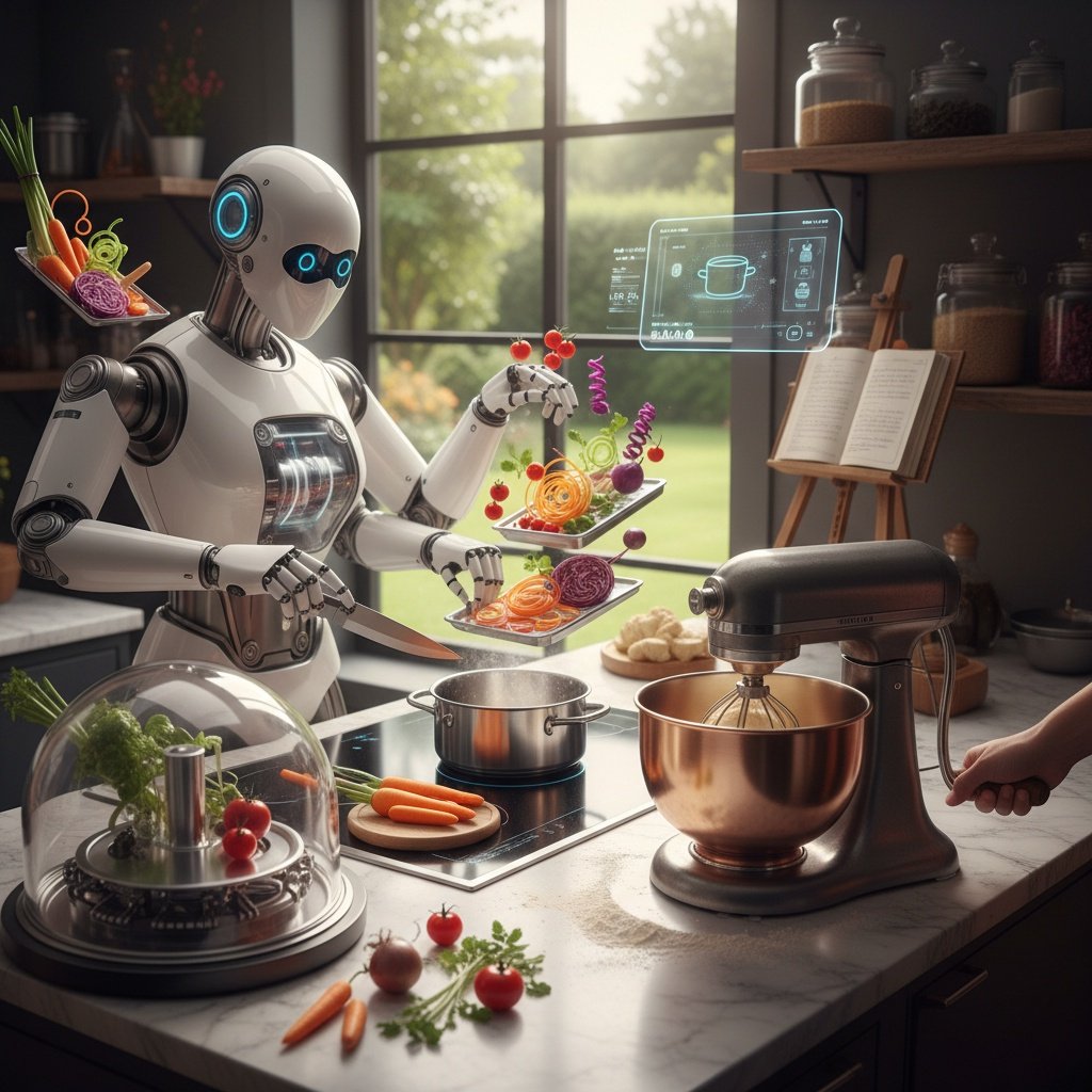 Machines Et Robots : Comment Coexistent-Ils Dans La Cuisine ?