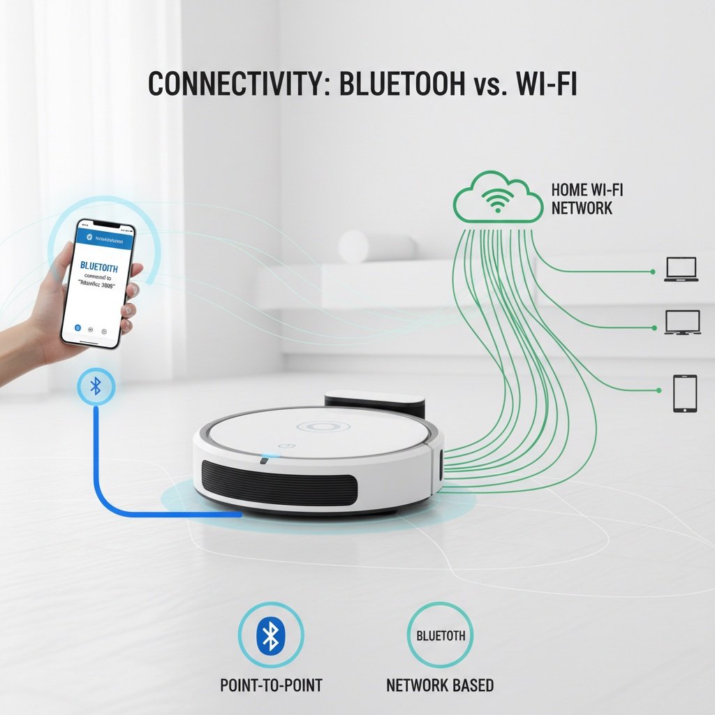 Connectivite Bluetooth Vs Wifi : Guide Pour Robots Menagers