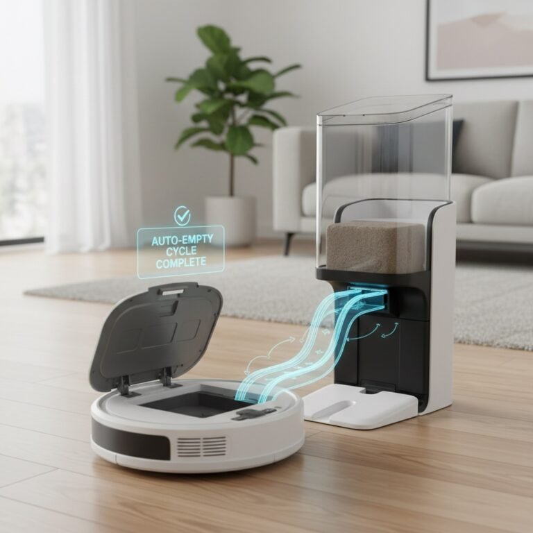 Nettoyage Autonome : Comment Fonctionne Le Vidage Automatique