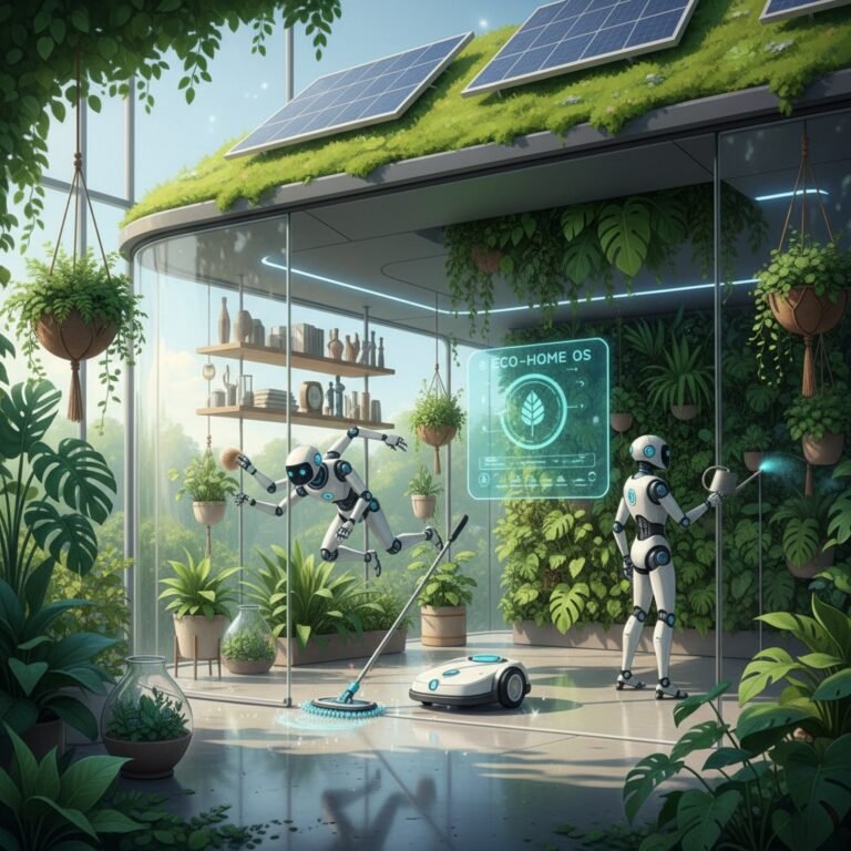 Smart Home Écologie : Impact Des Robots Ménagers Modernes