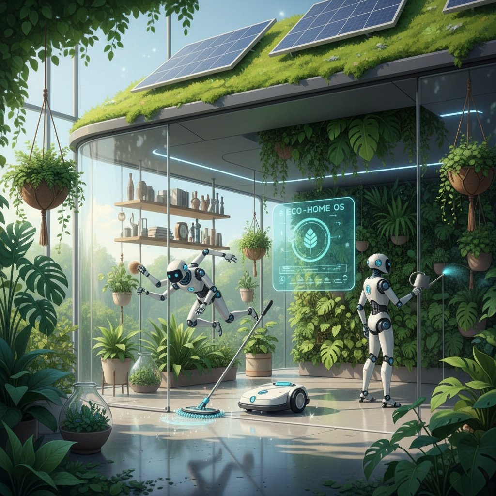 Smart Home Écologie : Impact Des Robots Ménagers Modernes